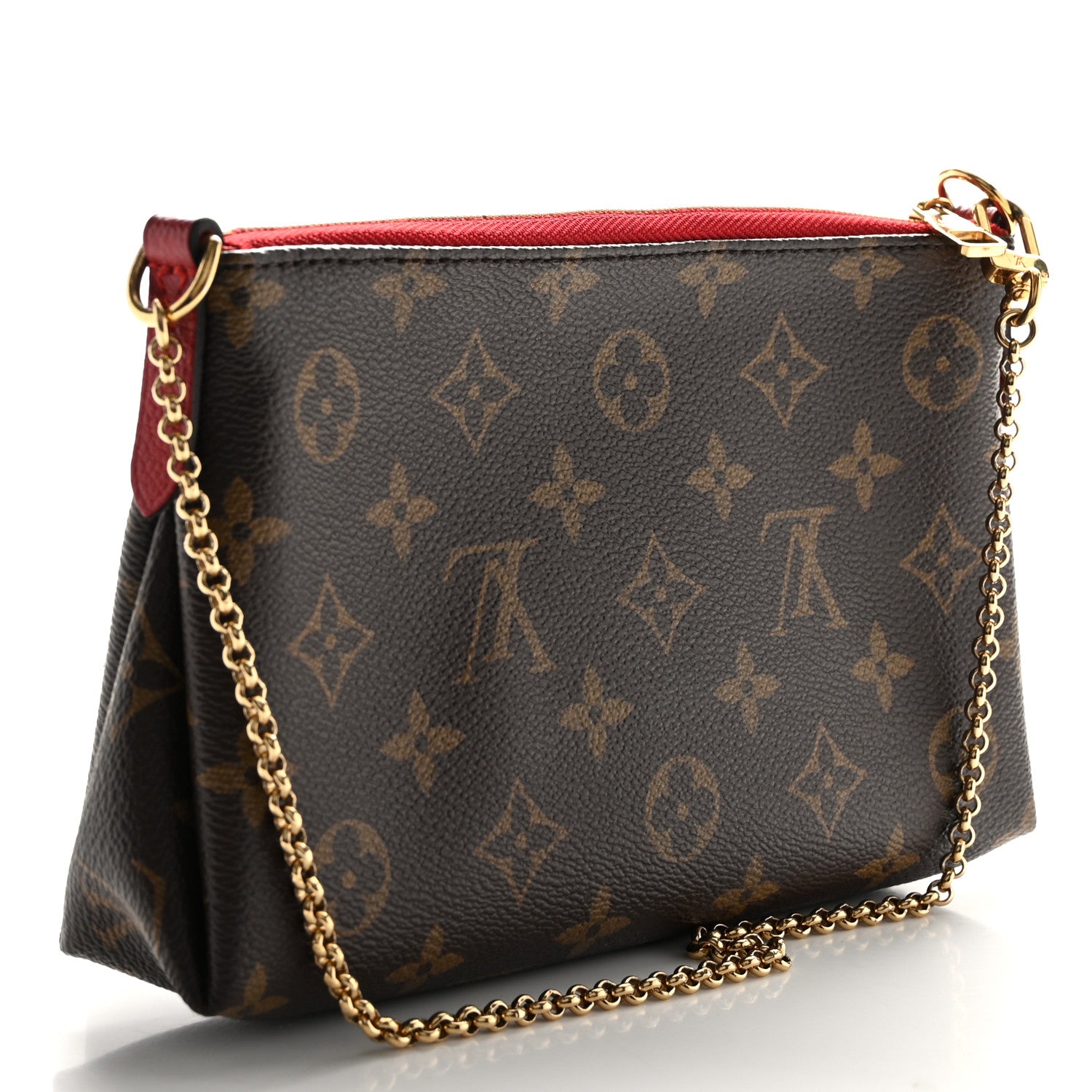 Louis Vuitton Monogram Pallas Clutch Cherry 3 of 11