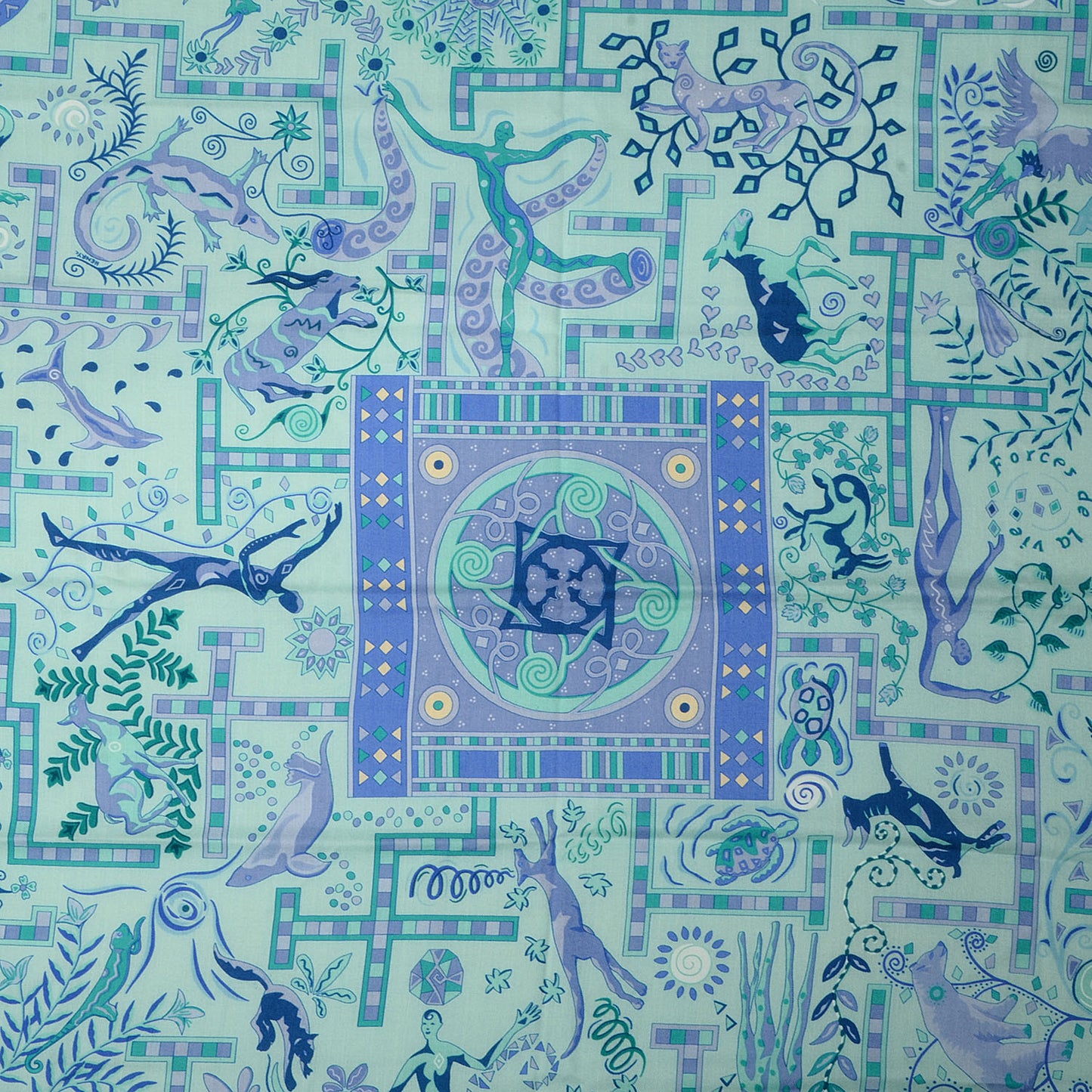 Cashmere Silk Forces de La Vie Shawl 140