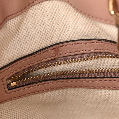 Gucci Patent Medium Soho Chain Shoulder Bag Dark Cipria 8 of 13