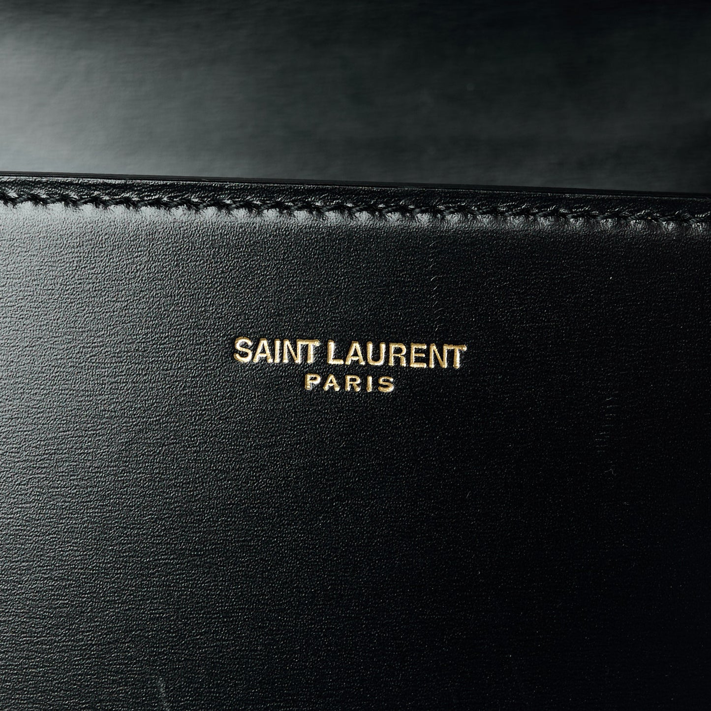 Smooth Calfskin Medium Classic Monogram Cassandra Top Handle Black Rouge Legion
