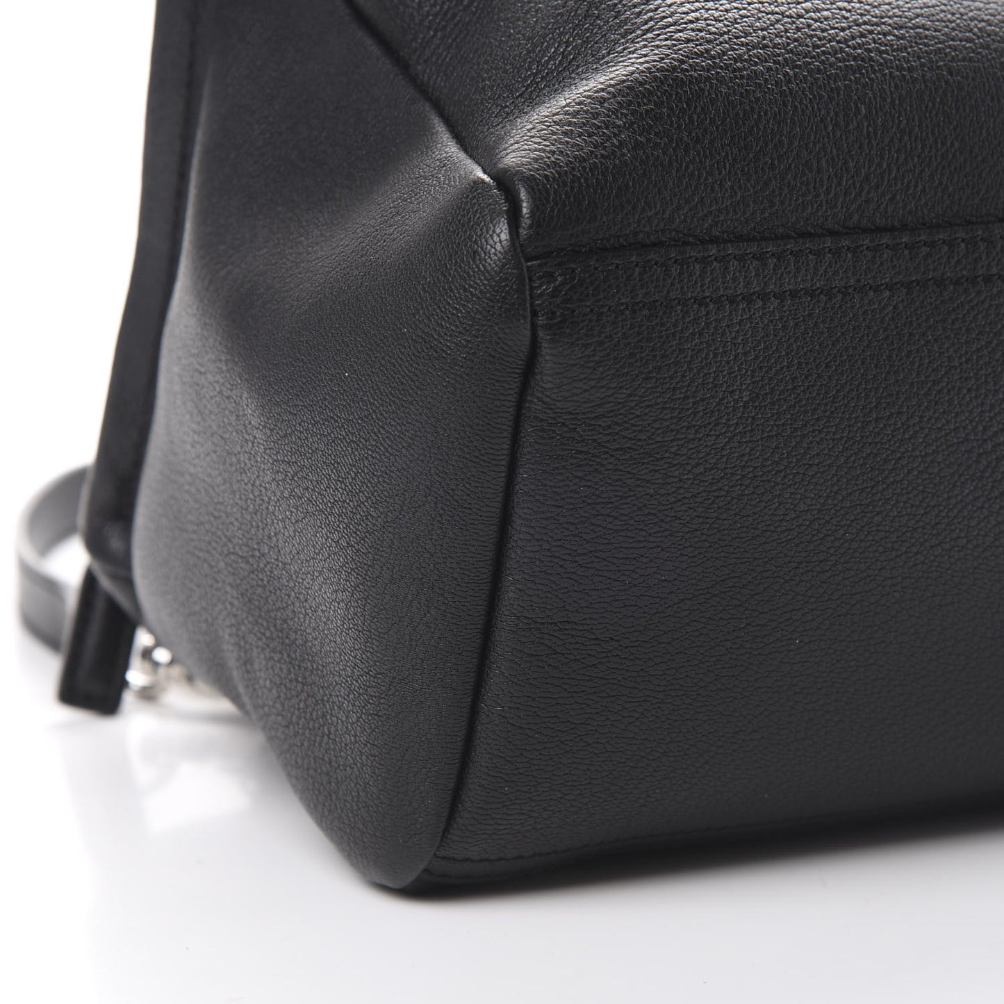 Sugar Goatskin Small Pandora Black