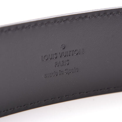 Louis Vuitton Damier Graphite LV Initiales Belt 85 34 6 of 7