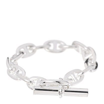 Hermes Sterling Silver MM Chaine d'Ancre Bracelet 2 of 4