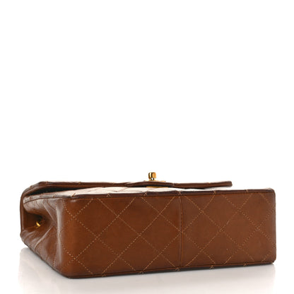 Chanel Lambskin Quilted Small Single Flap Brown 4 of 10
