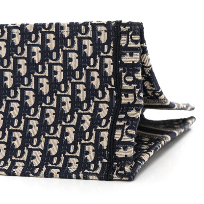 Christian Dior Oblique Large Book Tote Blue Multicolor 10 of 12