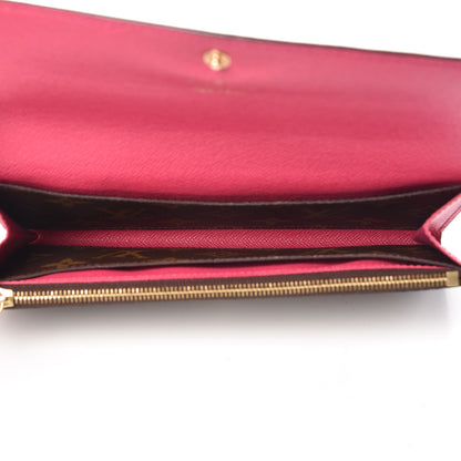 Louis Vuitton Monogram Emilie Wallet Hot Pink 5 of 9