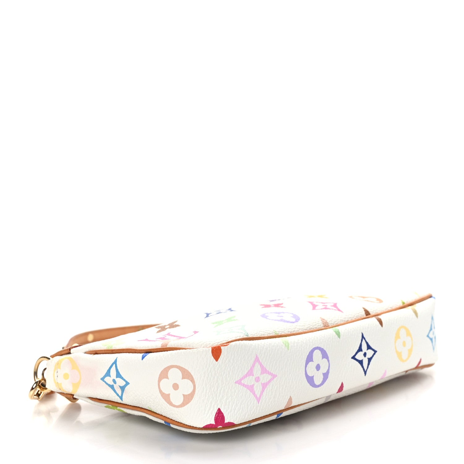 Louis Vuitton Monogram Multicolor Pochette Accessories White 4 of 9