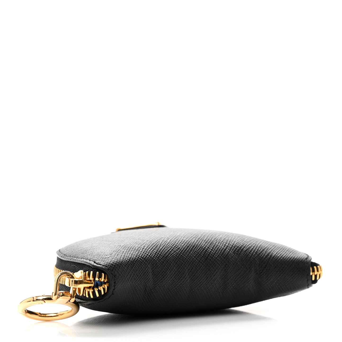 Saffiano Tessuto Travel Pouch Black Pervinca