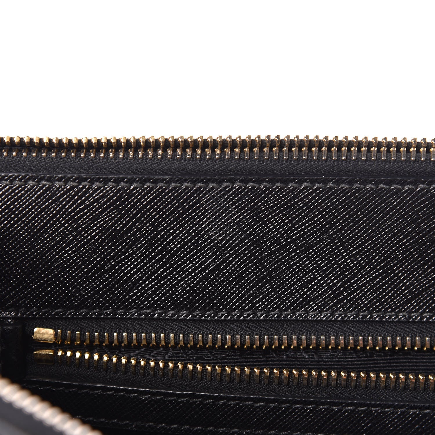 Prada Saffiano Medium Galleria Double Zip Tote Black 11 of 12