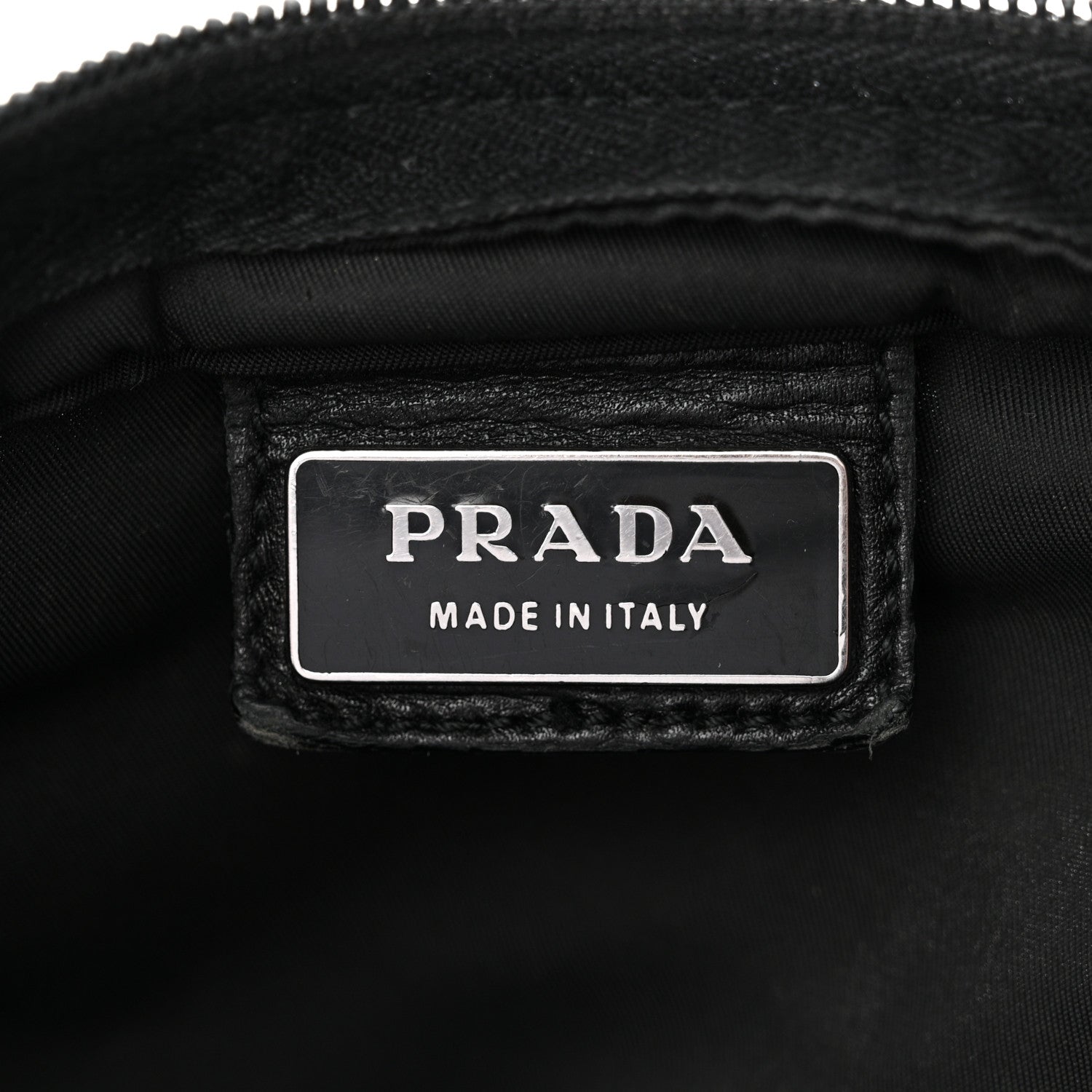 Prada Tessuto Nylon Flat Messenger Bag Black 6 of 16