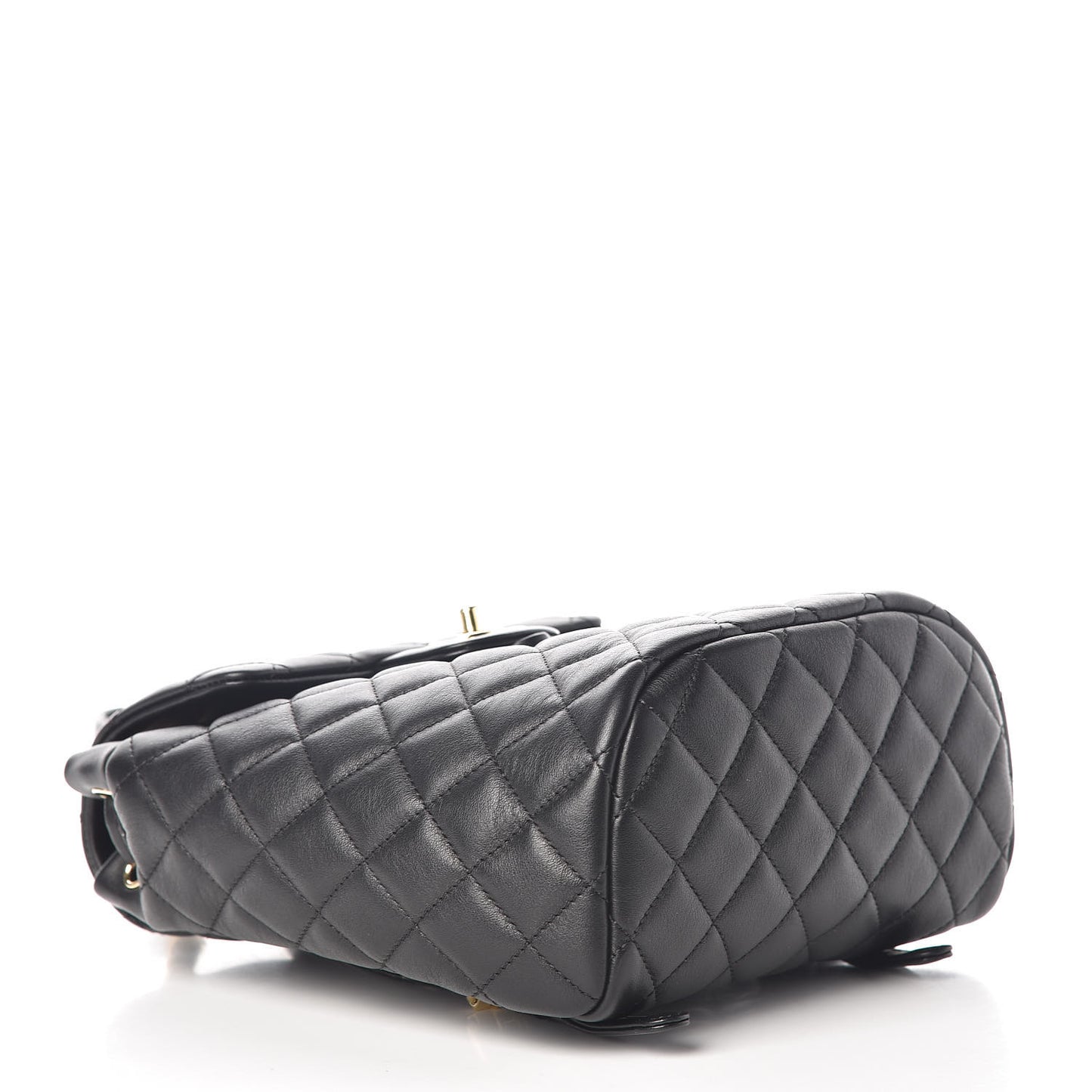 Calfskin Quilted Mini Urban Spirit Backpack Black