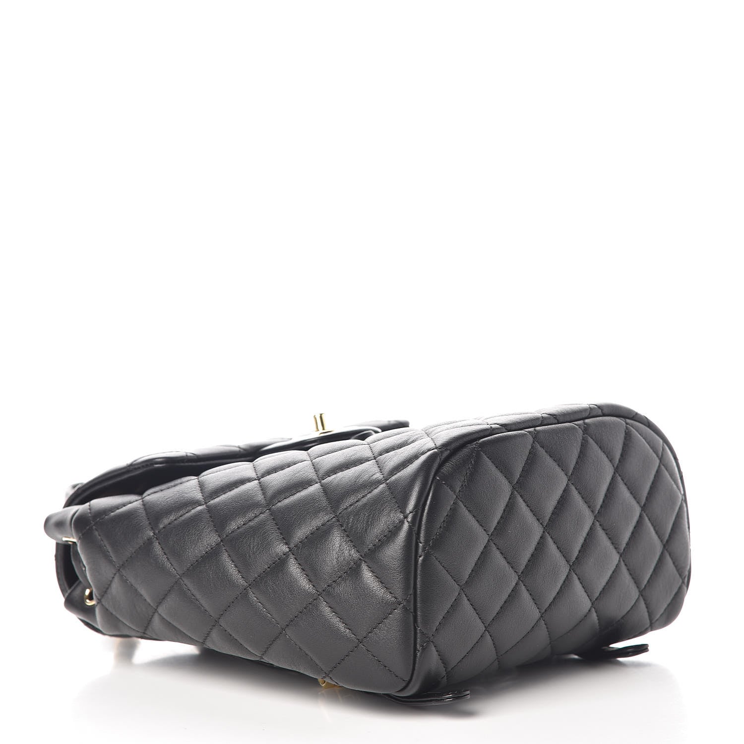 Chanel Calfskin Quilted Mini Urban Spirit Backpack Black 4 of 10