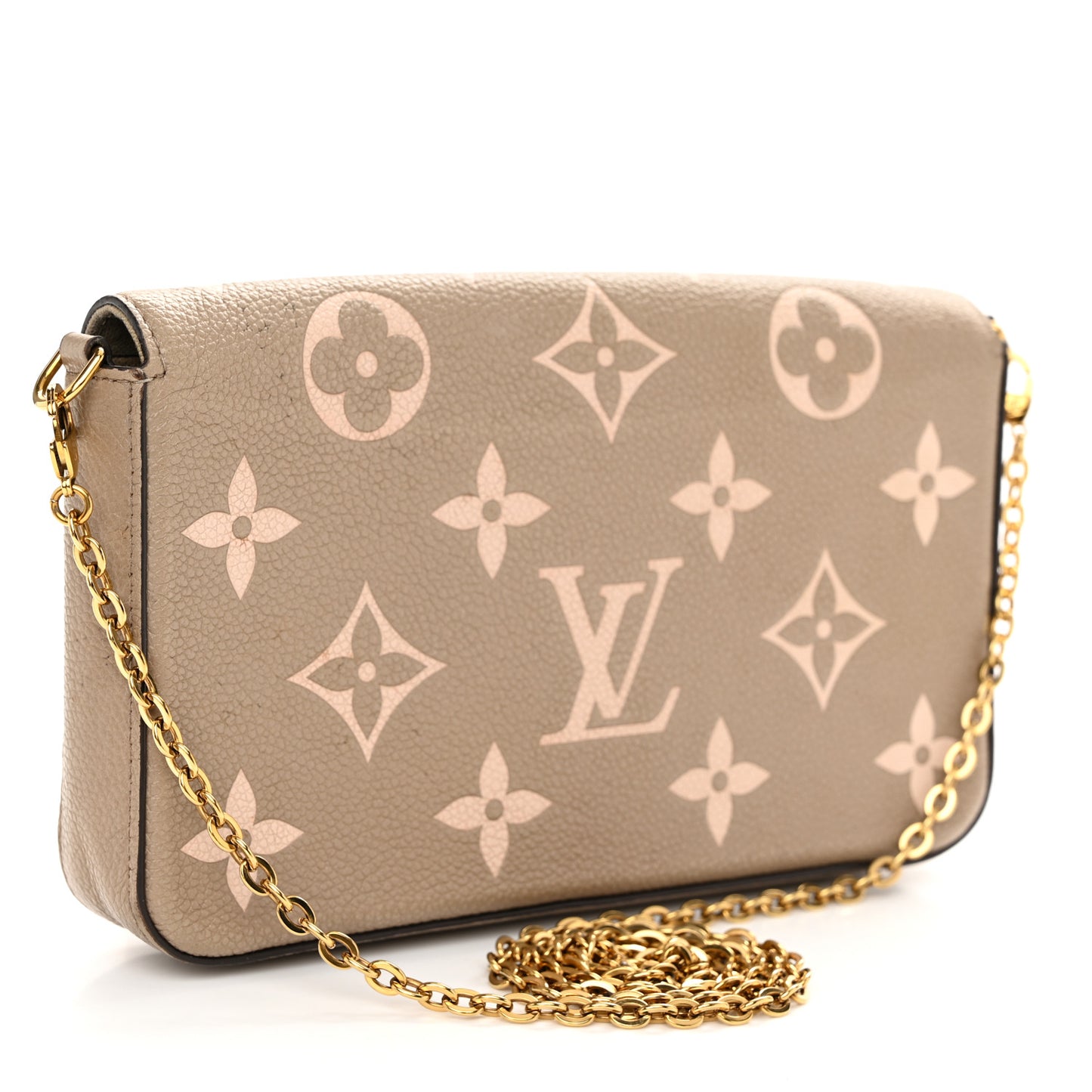 Empreinte Monogram Giant Felicie Pochette Tourterelle Creme