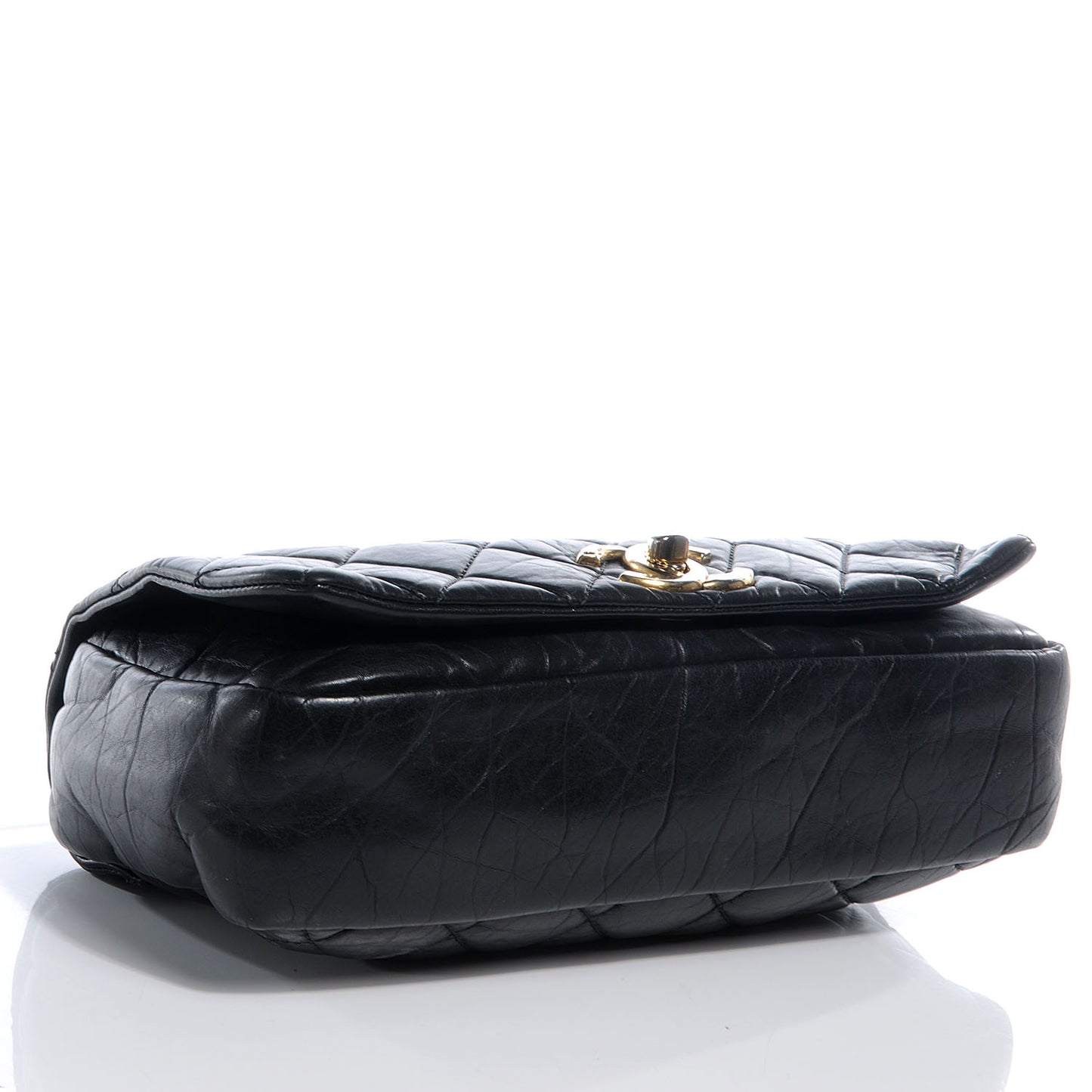 Quilted Small Pondichery Flap Black