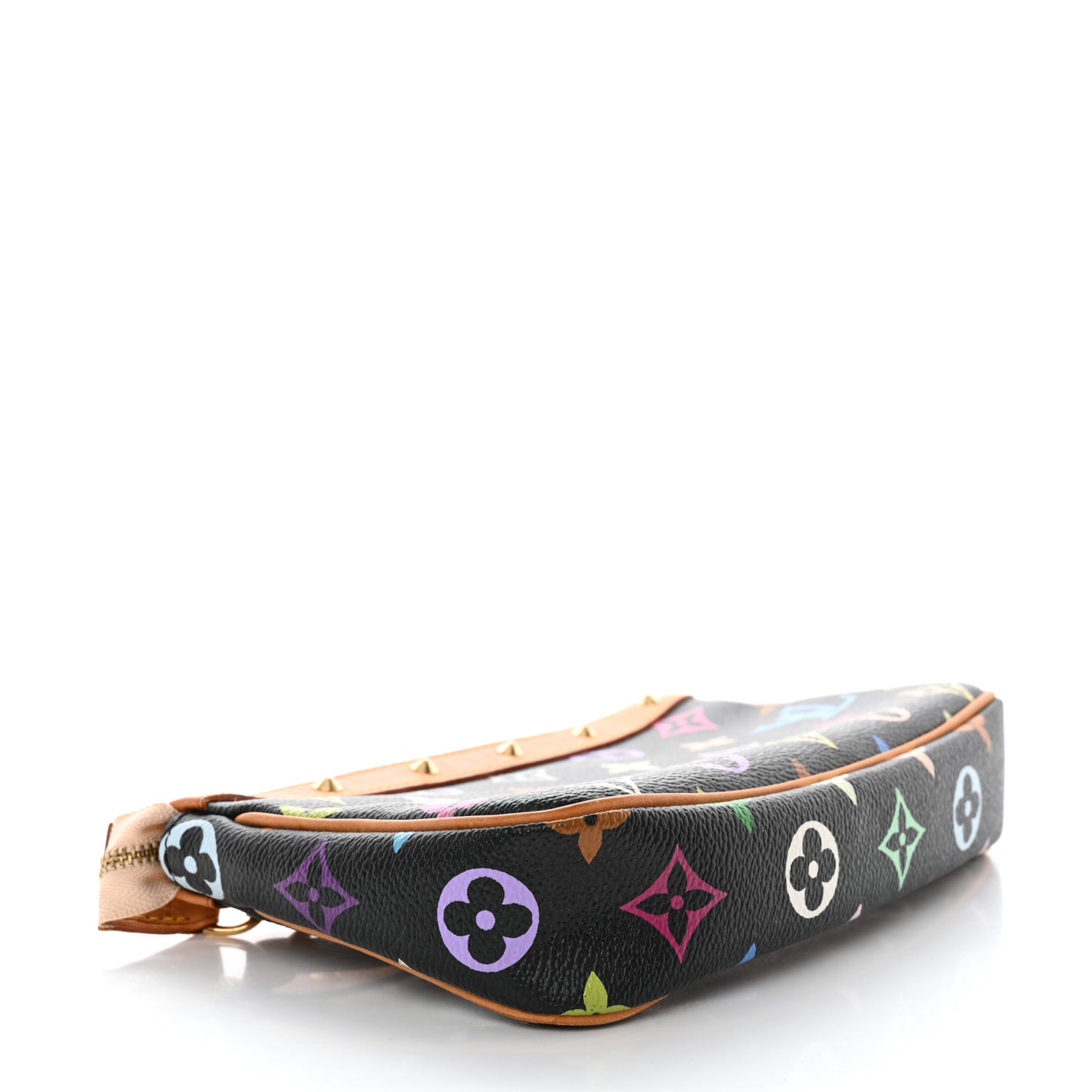 Monogram Multicolor Pochette Accessories Black