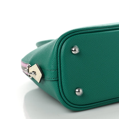 Hermes Epsom Tri-Color 1923 Bolide 25 Jade Nata Mauve Sylvestre 7 of 8