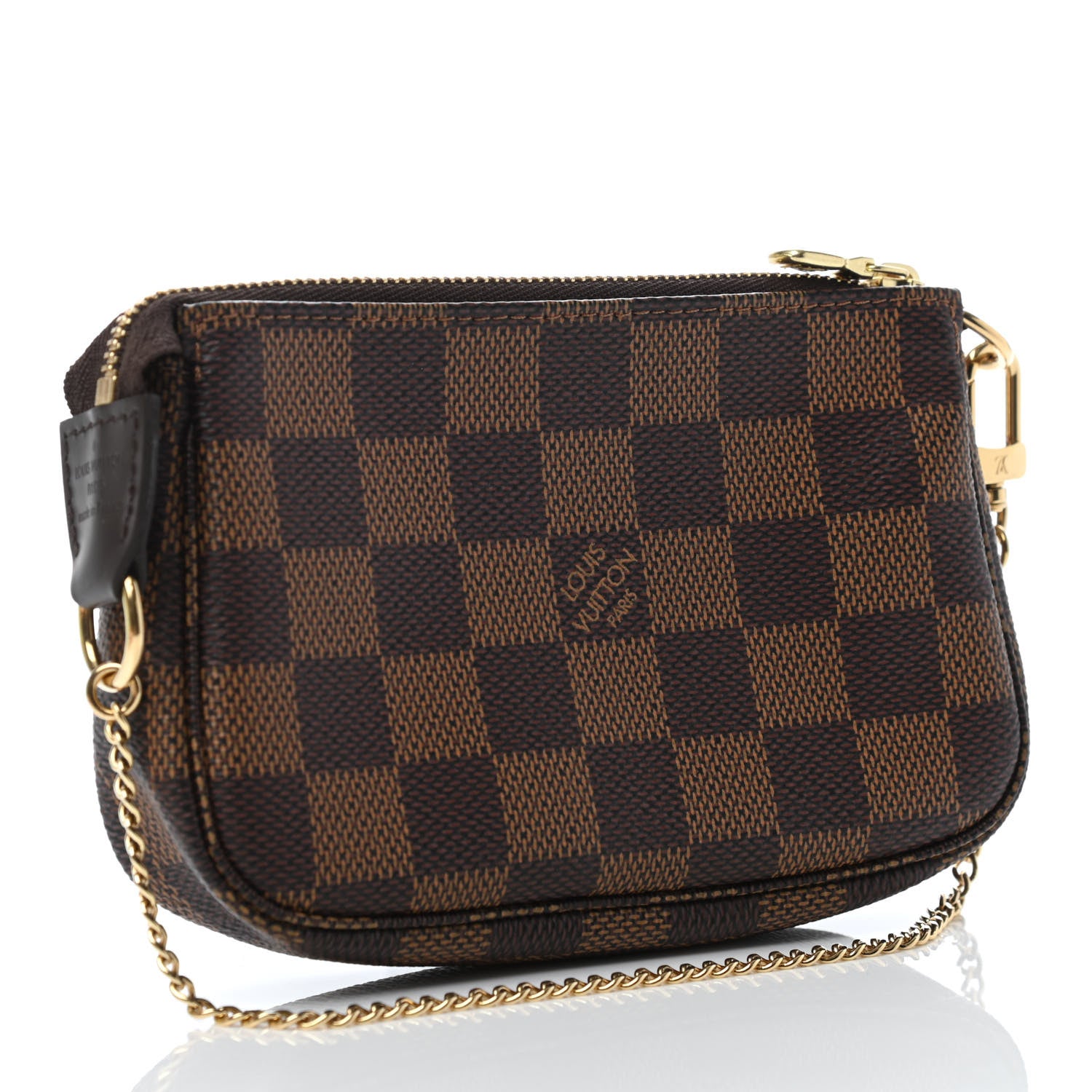 Louis Vuitton Damier Ebene Mini Pochette Accessories 2 of 4