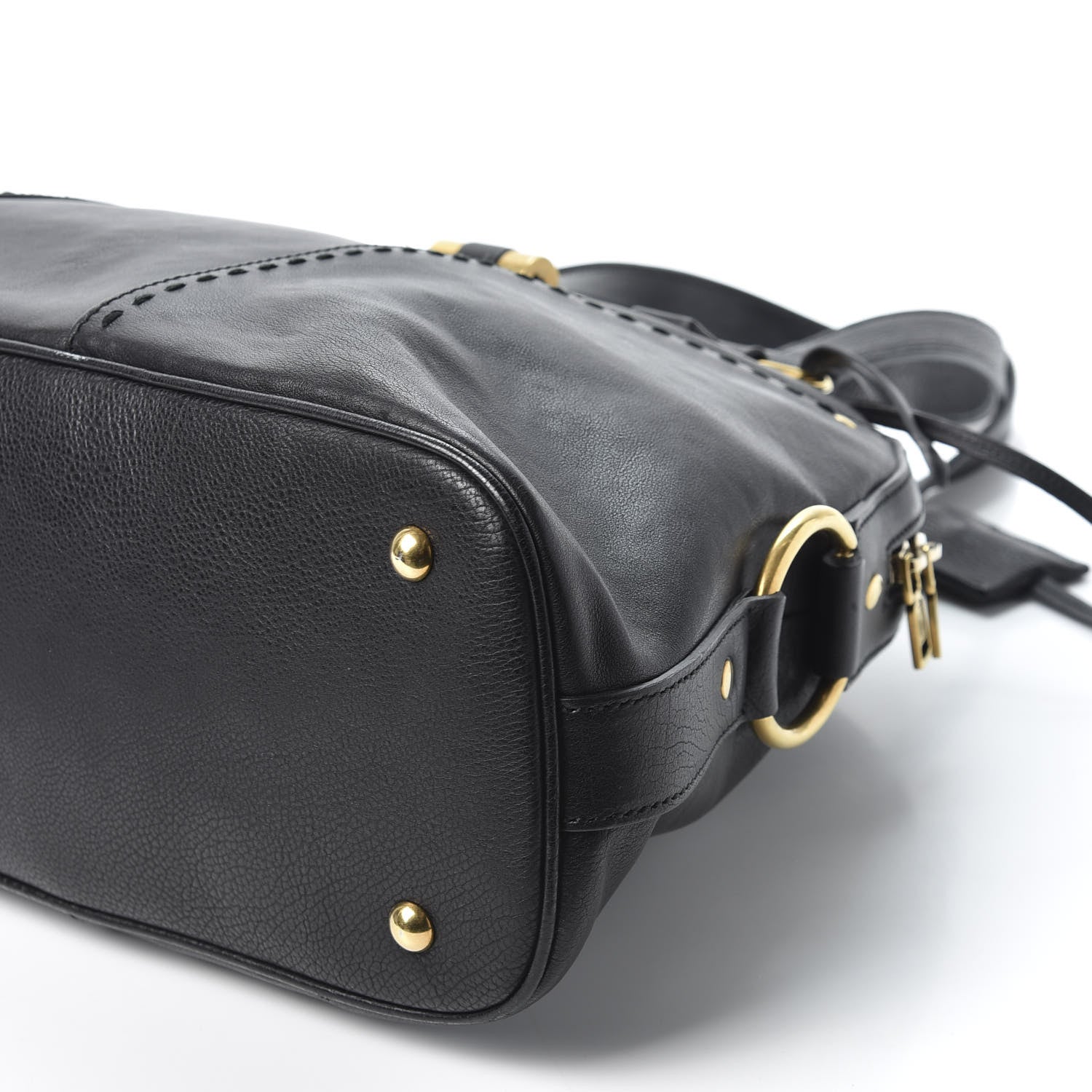 Saint Laurent Calfskin Large Muse Black 6 of 9