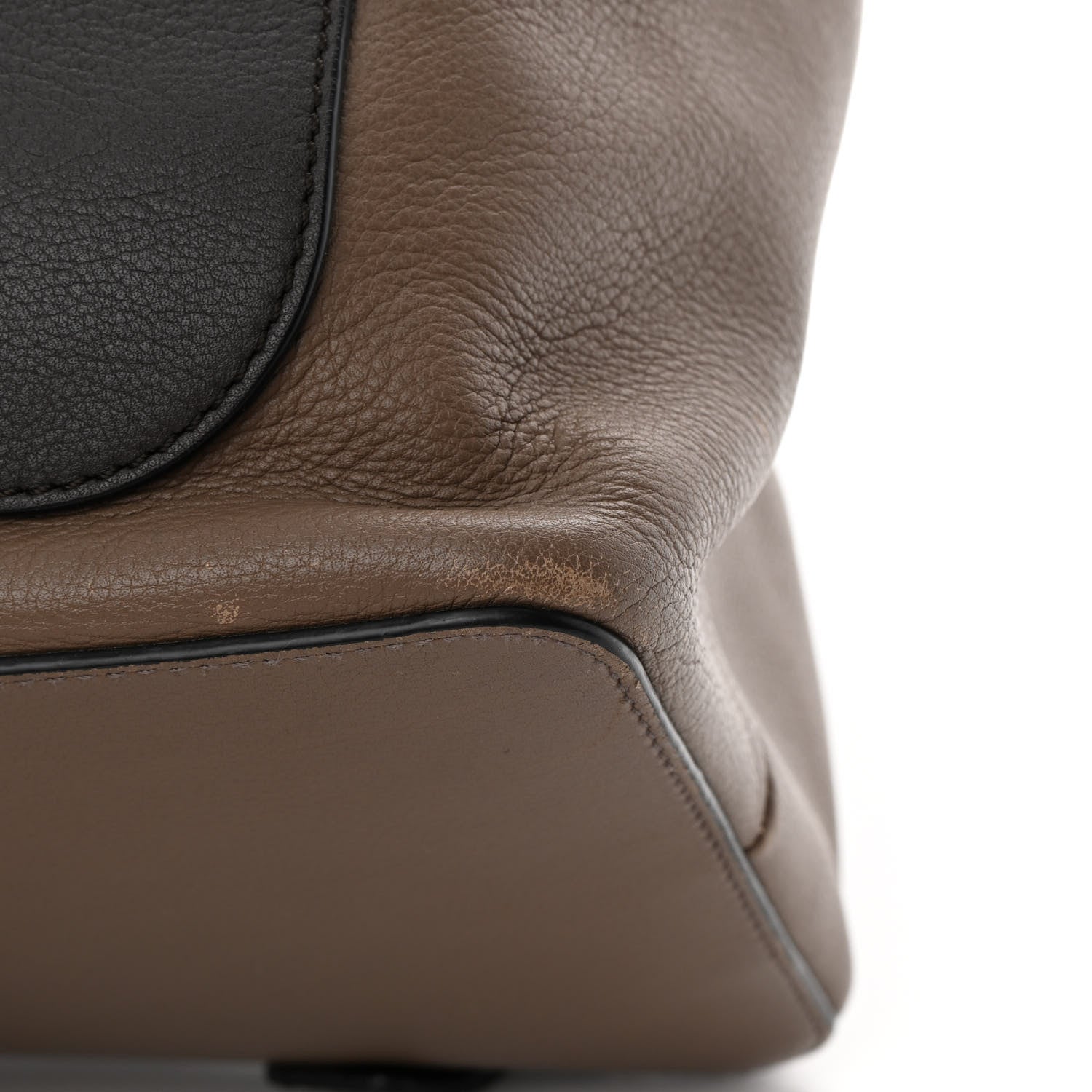 Loewe Calfskin Goya Backpack Black Beige 12 of 14