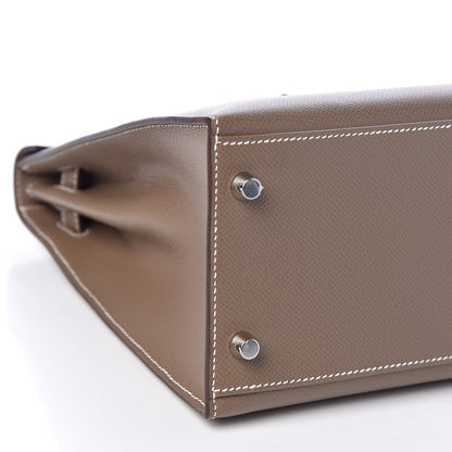 Hermes Epsom Kelly Sellier 32 Etoupe 7 of 35