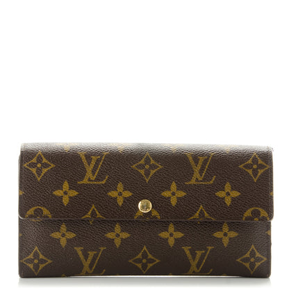 Louis Vuitton Monogram Sarah Wallet 1 of 9