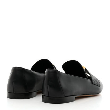 Louis Vuitton Smooth Calfskin Capri Loafers 40 Black 4 of 9