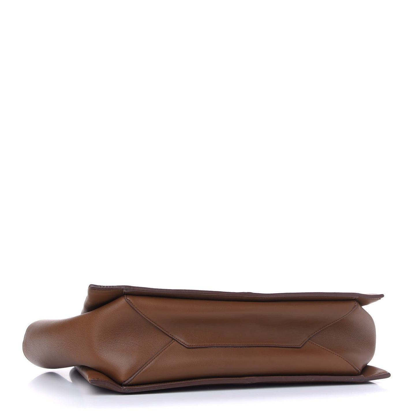 Calfskin Medium Tri-Fold Bag Taupe