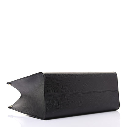 Louis Vuitton Epi Onthego MM Black 4 of 18