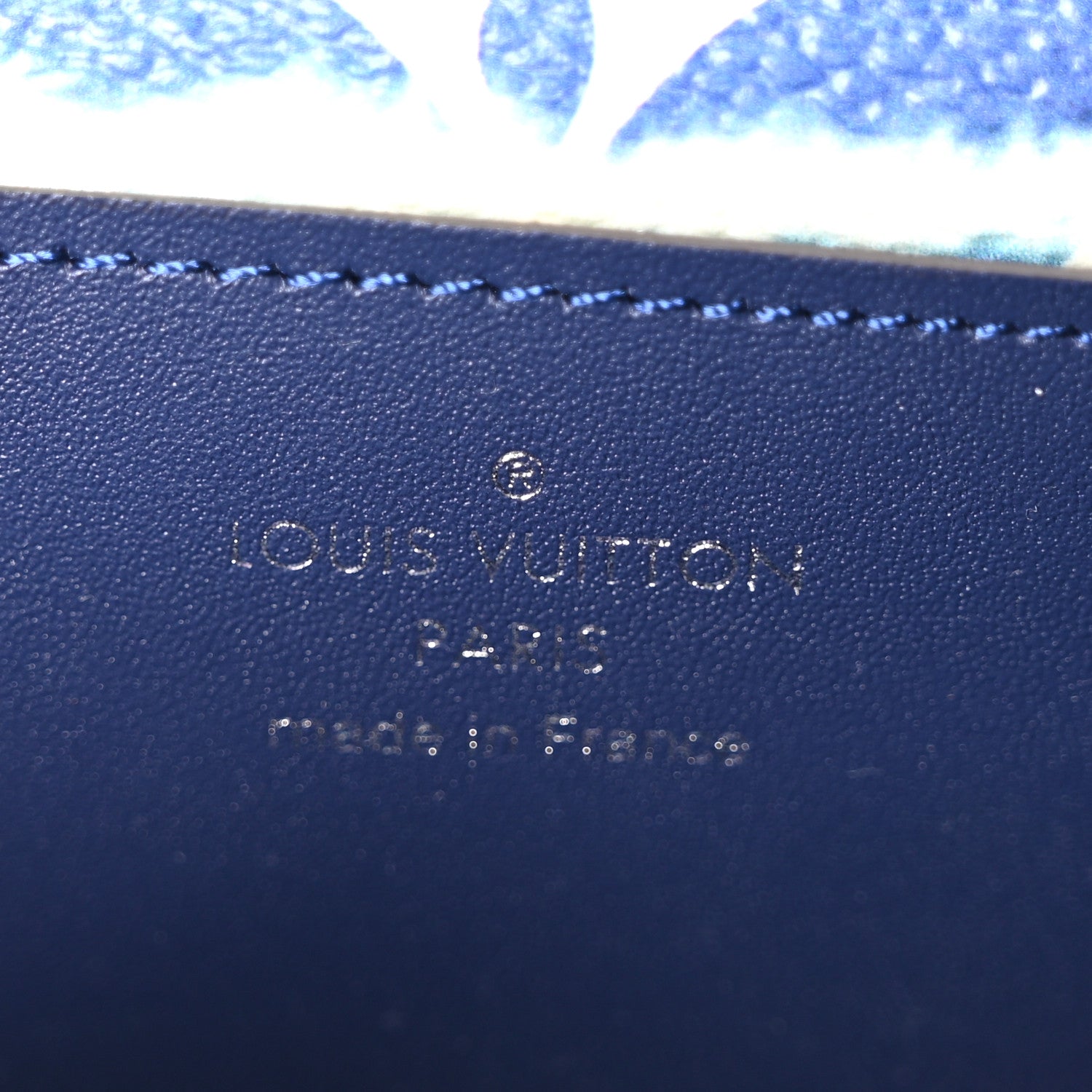 Louis Vuitton Monogram Escale 30mm Daily Multi Pocket Belt 80 32 Blue 4 of 6