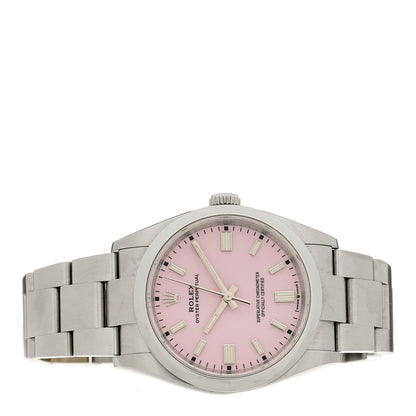 Rolex Stainless Steel 36mm Oyster Perpetual Watch Candy Pink 126000 Candy Pink 2 of 5