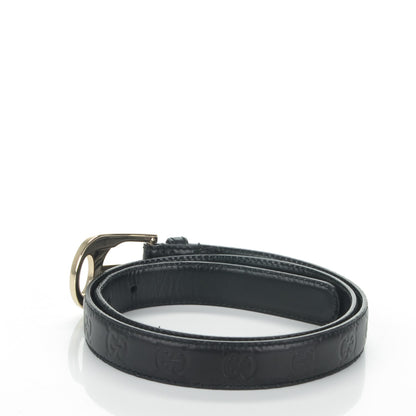 Gucci Guccissima Belt 85 34 Balck 3 of 7