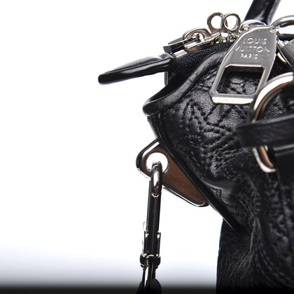 Louis Vuitton Monogram Lambskin Antheia Ixia MM Black 12 of 13