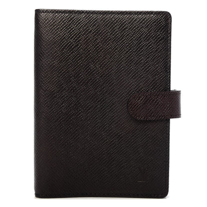 Louis Vuitton Taiga Small Ring Agenda Cover Acajou 1 of 9