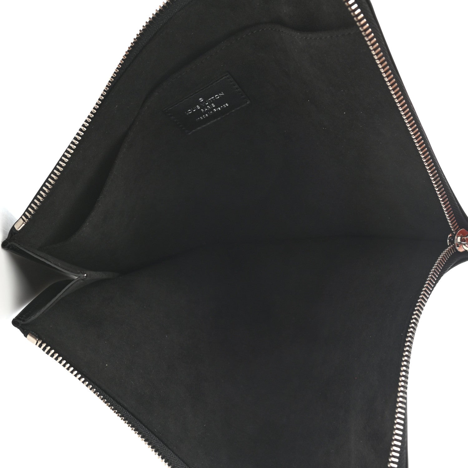 Louis Vuitton Calfskin Souple Pochette Jour PM Black 5 of 7