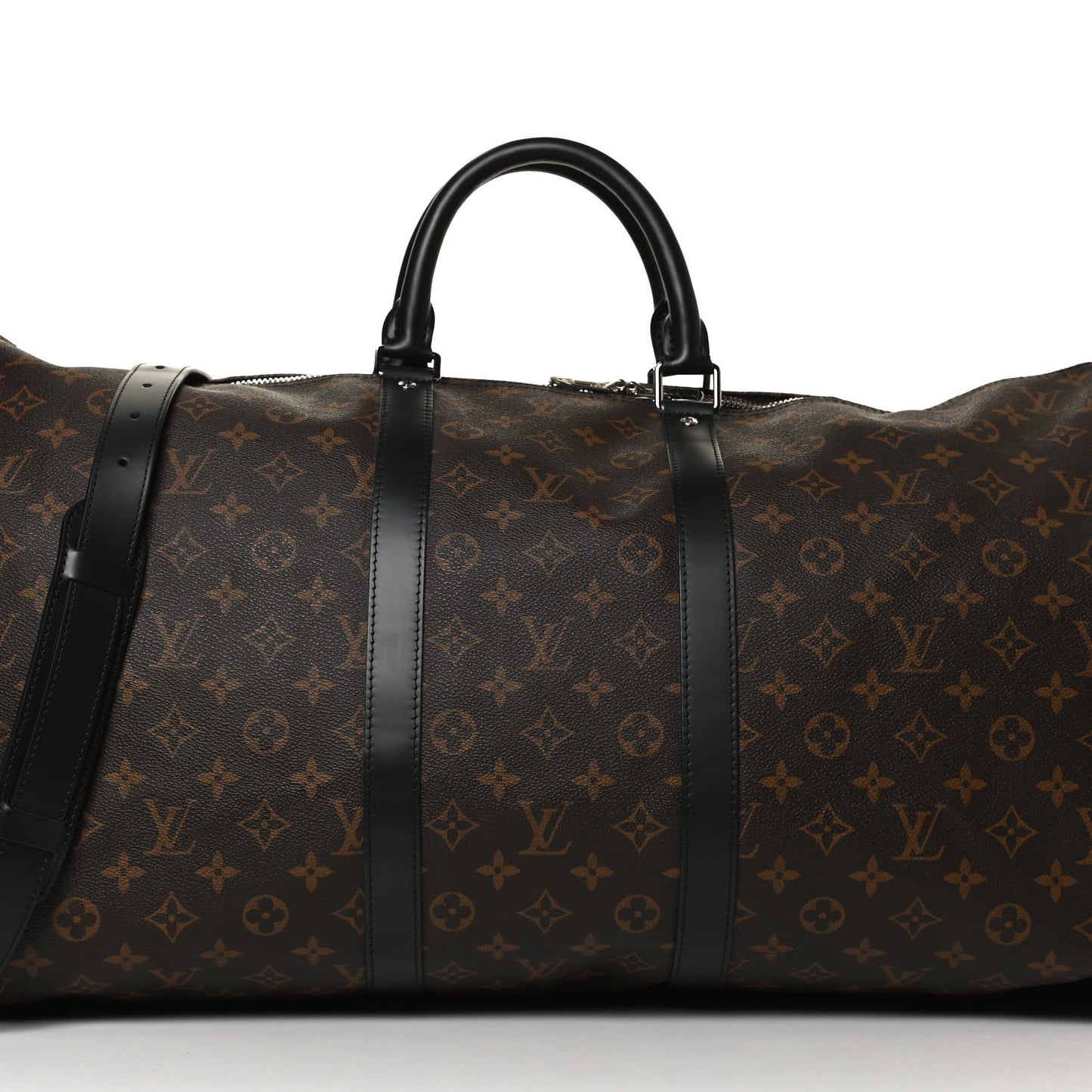 Monogram Macassar Keepall Bandouliere 55