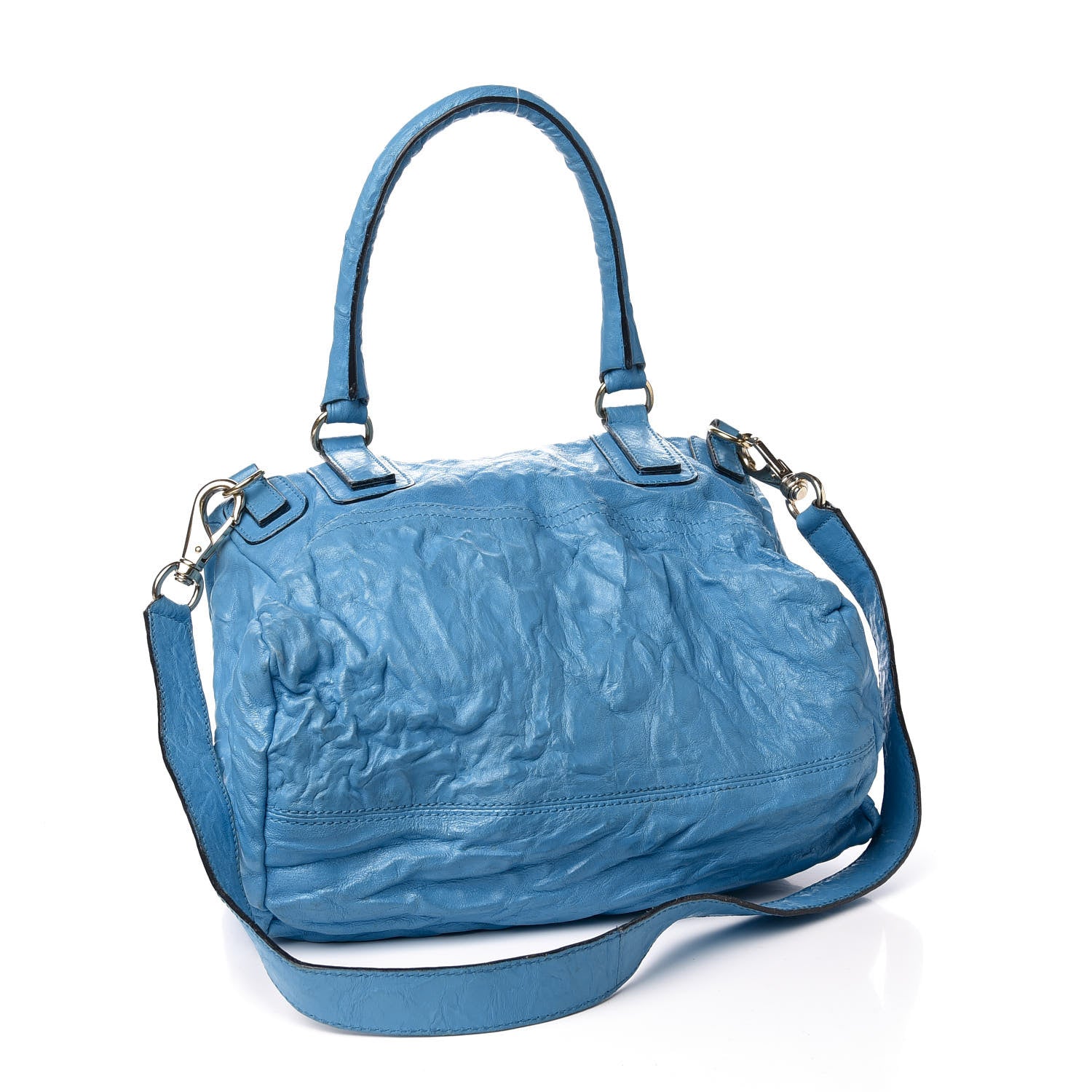 Givenchy Tumbled Sheepskin Medium Pandora Light Blue 2 of 12