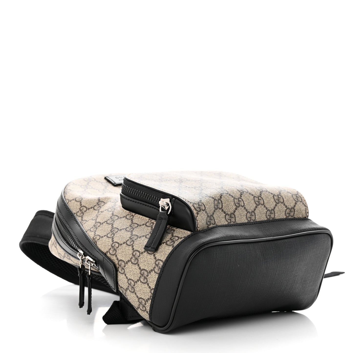 GG Supreme Monogram Small Eden Day Backpack Black