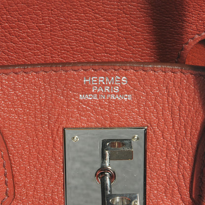 Hermes Chevre Mangalore HAC Birkin 28 Coq de Roche 8 of 10