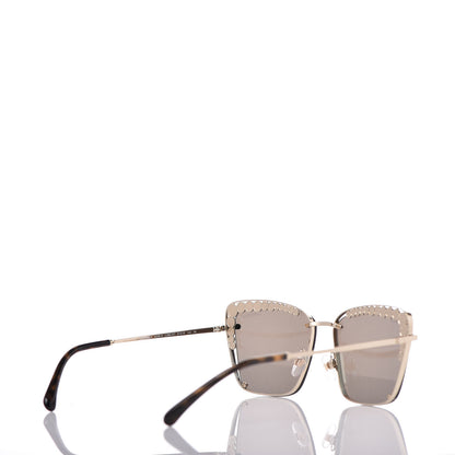 Chanel Pearl Sunglasses 4235-H Gold 4 of 7
