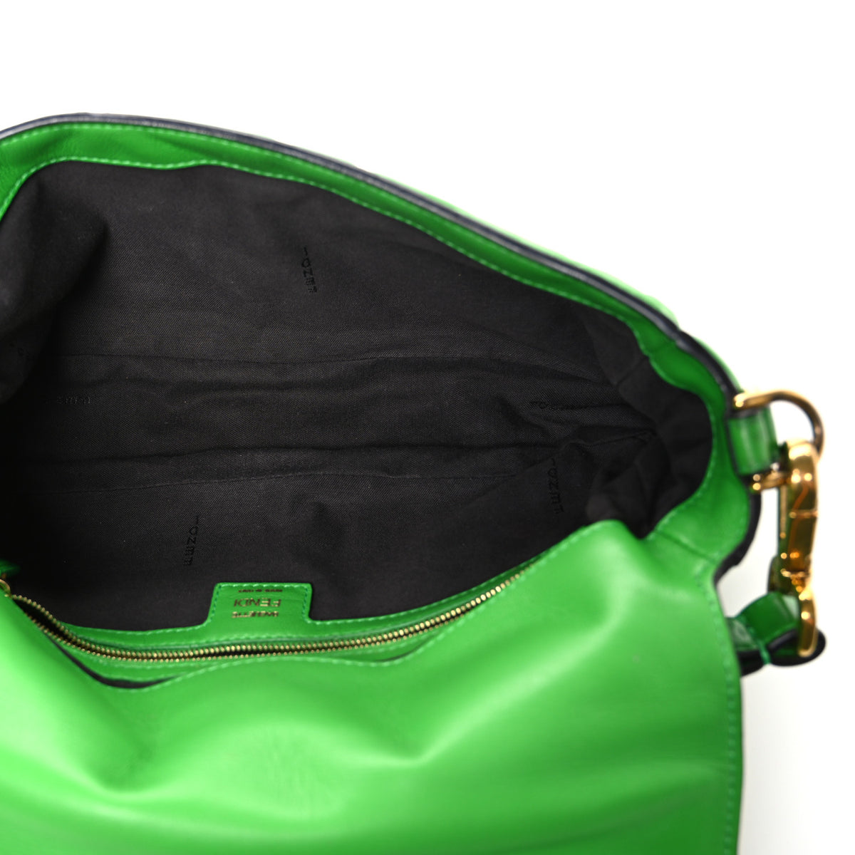 Nappa FF 1974 Embossed Baguette Tomatillo