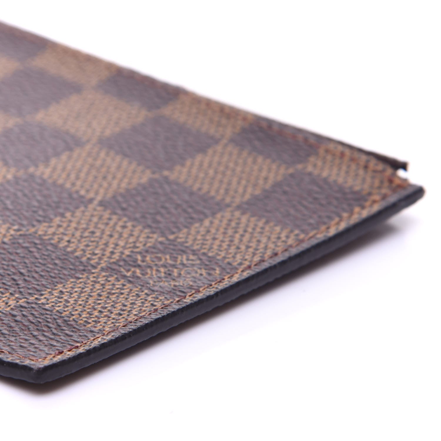 Louis Vuitton Damier Ebene Felicie Chain Wallet Zippered Insert 7 of 9