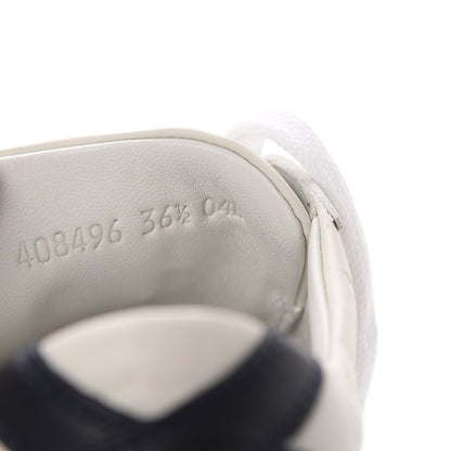 Gucci Guccissima Womens Web Sneakers 36.5 White 9 of 10