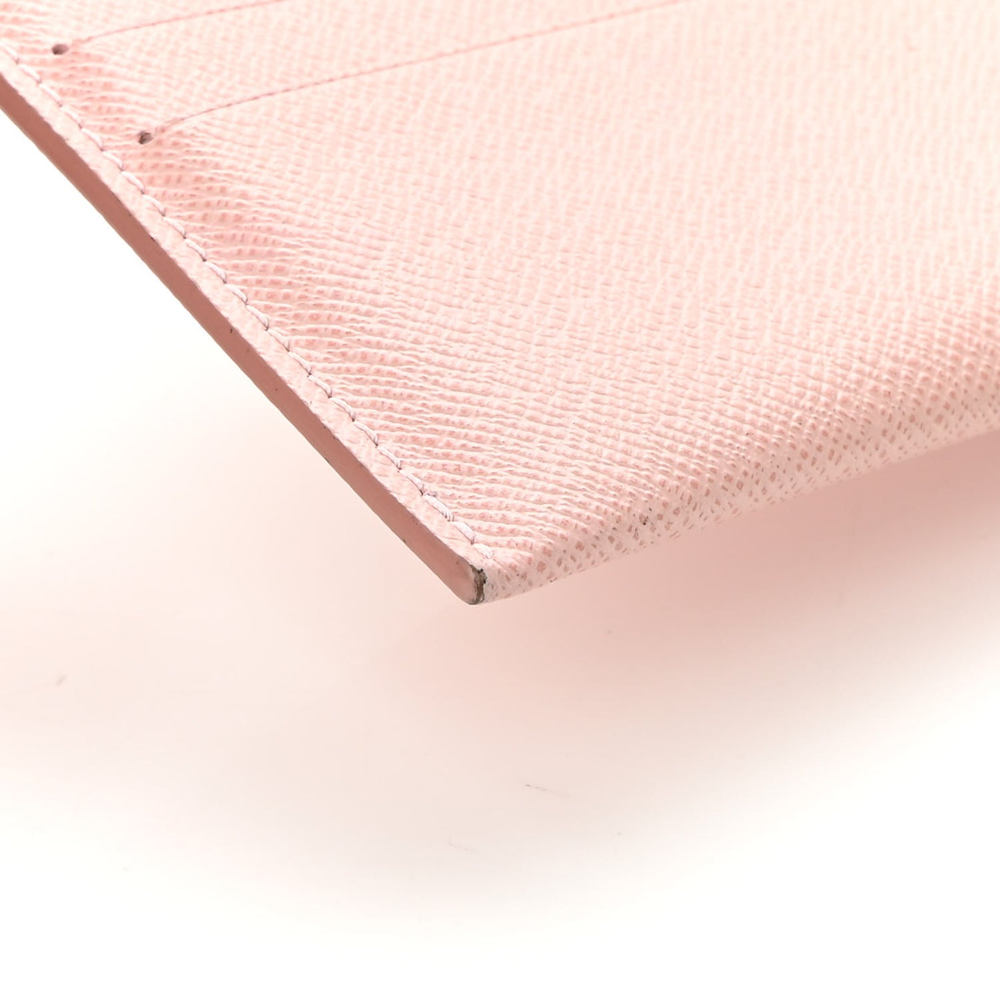 Damier Azur Pochette Felicie Chain Wallet Rose Ballerine