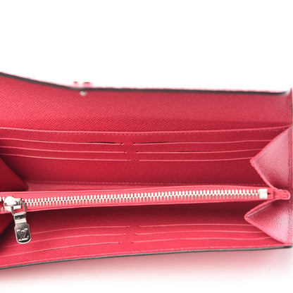 Louis Vuitton Epi Sarah Wallet NM Freesia 5 of 8