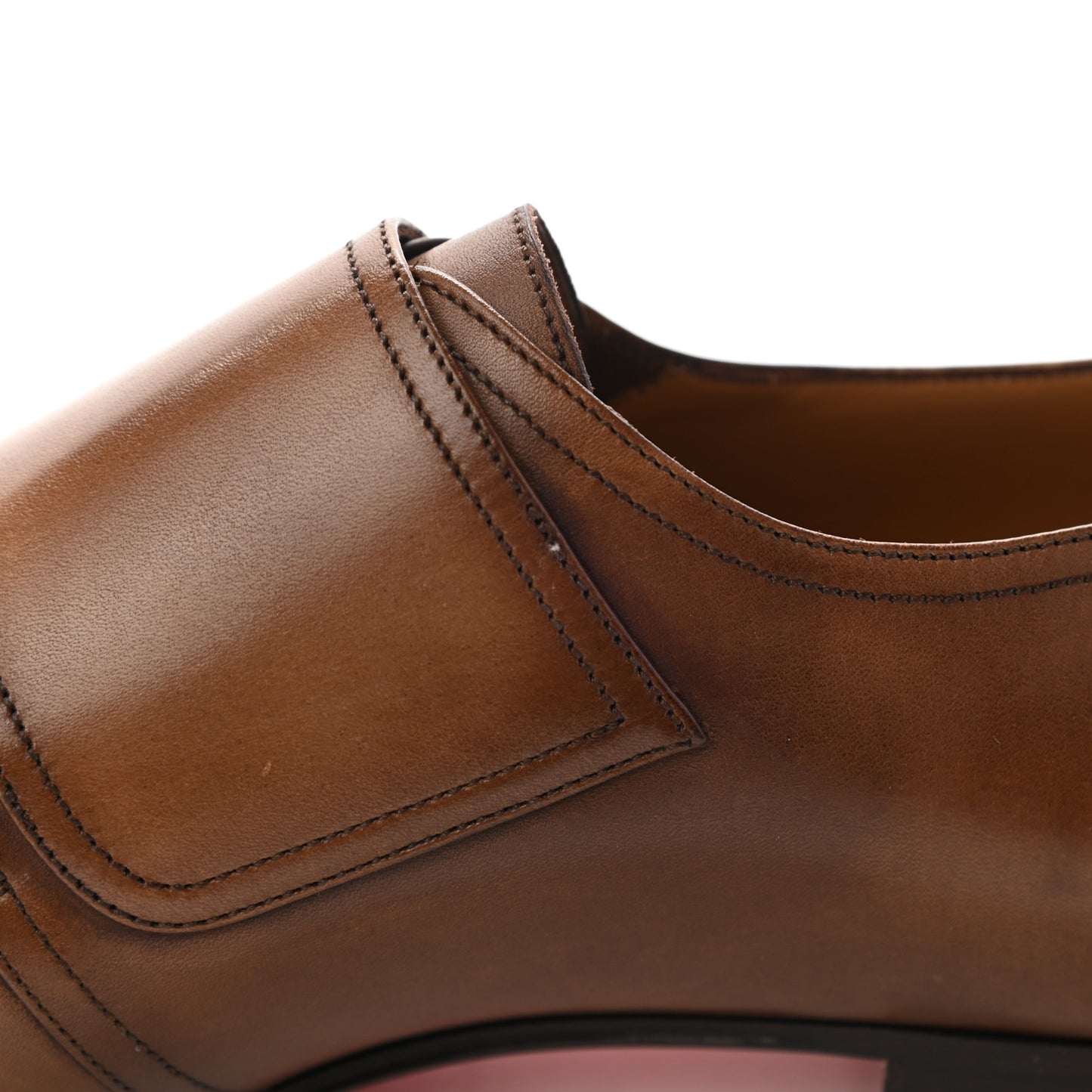 Calfskin Mens Mortimer Flats 45 Brown