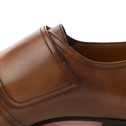Christian Louboutin Calfskin Mens Mortimer Flats 45 Brown 14 of 16