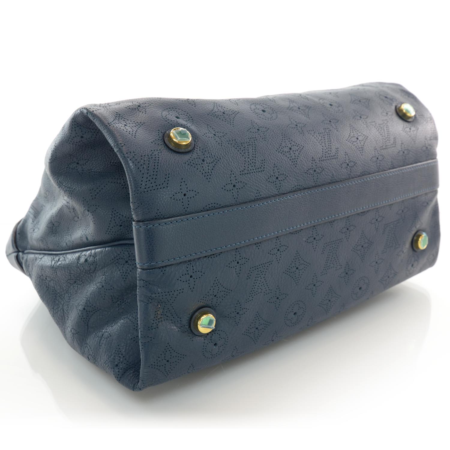 Louis Vuitton Mahina Cirrus MM Marine 4 of 7