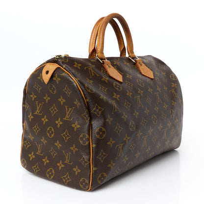 Louis Vuitton Monogram Speedy 35 3 of 13