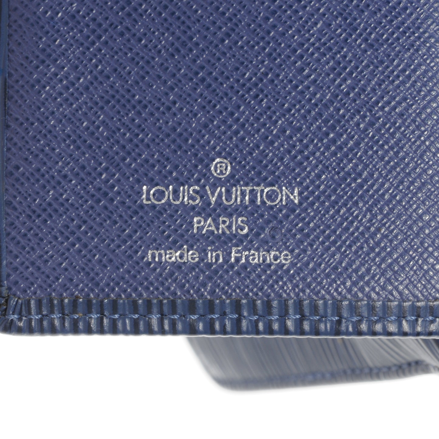 Epi French Purse Wallet Myrtille