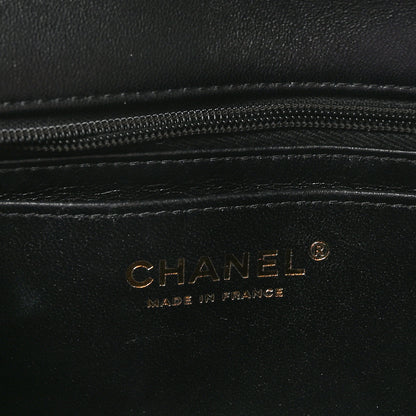 Chanel Lambskin Quilted Mini Rectangular Flap Black 6 of 11